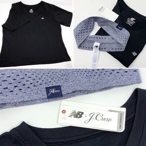 New J. Crew x New Balance Active Tee Head Band M 8